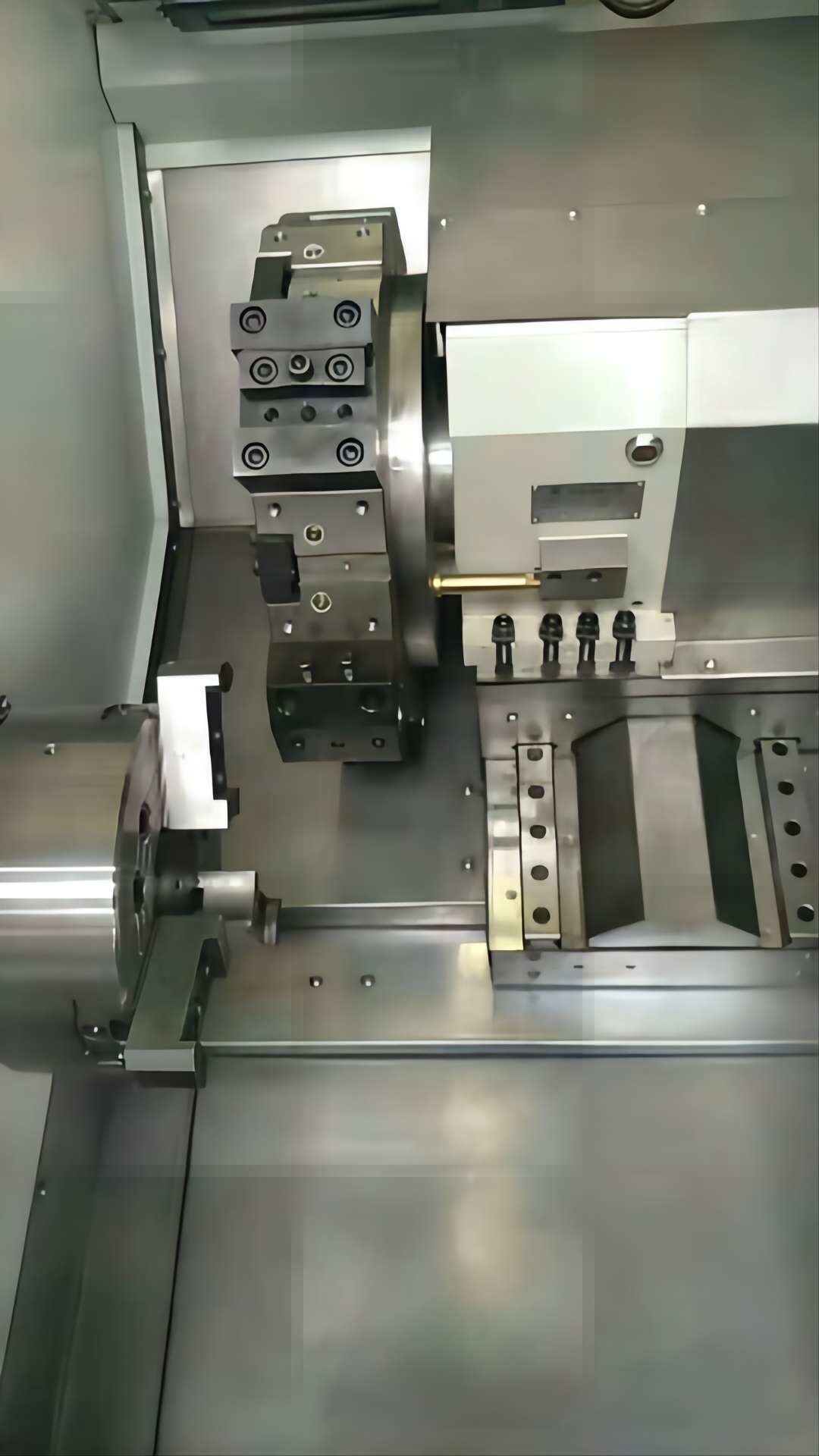 High Precision Slant Bed CNC Lathe VIVA TURN T2 500 Taiwan Syntec FANUC