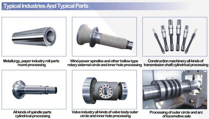 SMTCL Heavy CNC Lathe 5000mm HTC125500 Horizontal Flat Bed CNC Heavy Turning Lathe 10