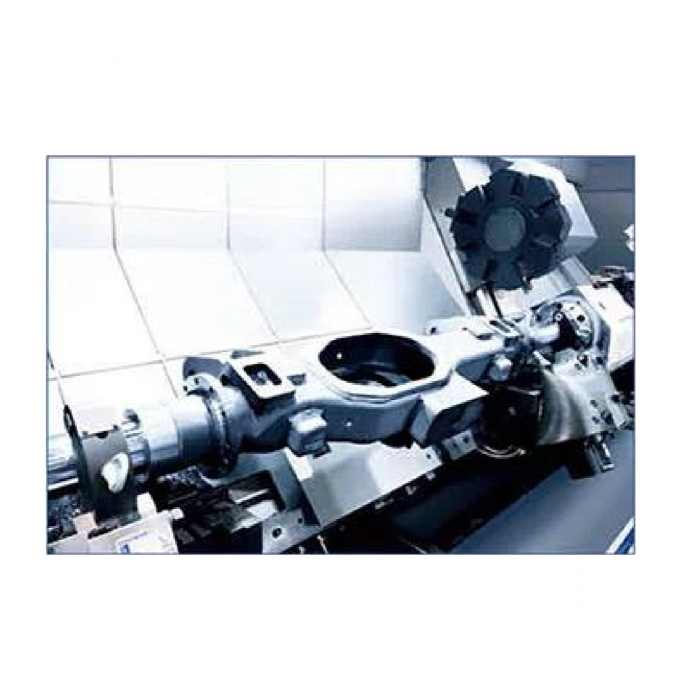 Slant Bed CNC Metal Turning Center HTC63n Fanuc Heavy Duty Horizontal CNC Lathe Machine 7