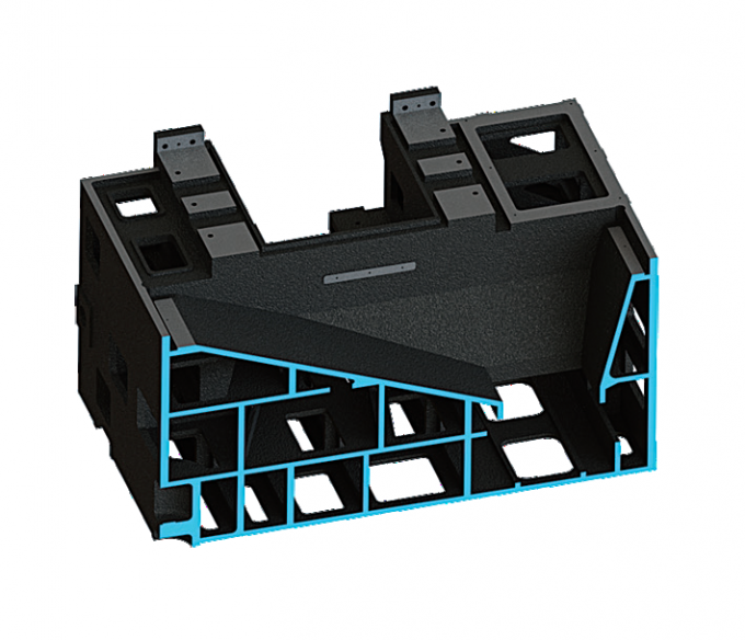 Large Metal Vertical CNC Lathe V8H Max.cutting Height 850mm Fanuc CNC Milling Vertical Lathe 4