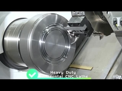 HTC 50nm Horizontal CNC Lathe Fanuc System Slant Bed CNC Milling Machine SMTCL CNC Turning Center