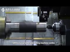 Heavy Duty 3/4 Axis Slant Bed CNC Lathe Combo Horizontal CNC Lathe Milling Machine