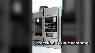 SMTCL Best-selling Product VMC850Q-A 4 Axis Vertical Machining Center with Turntable Demo