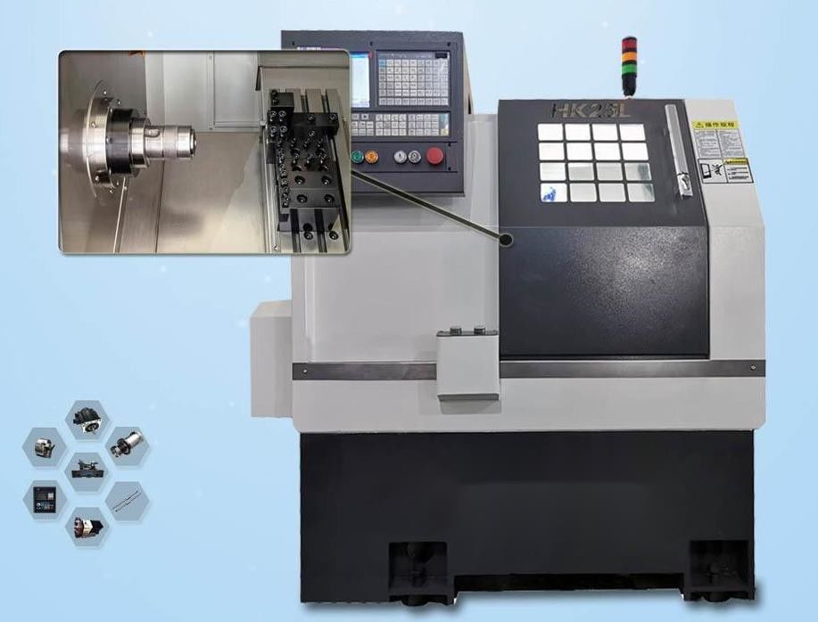 HK25L Knife Row CNC Lathe Machines For Parts Processing