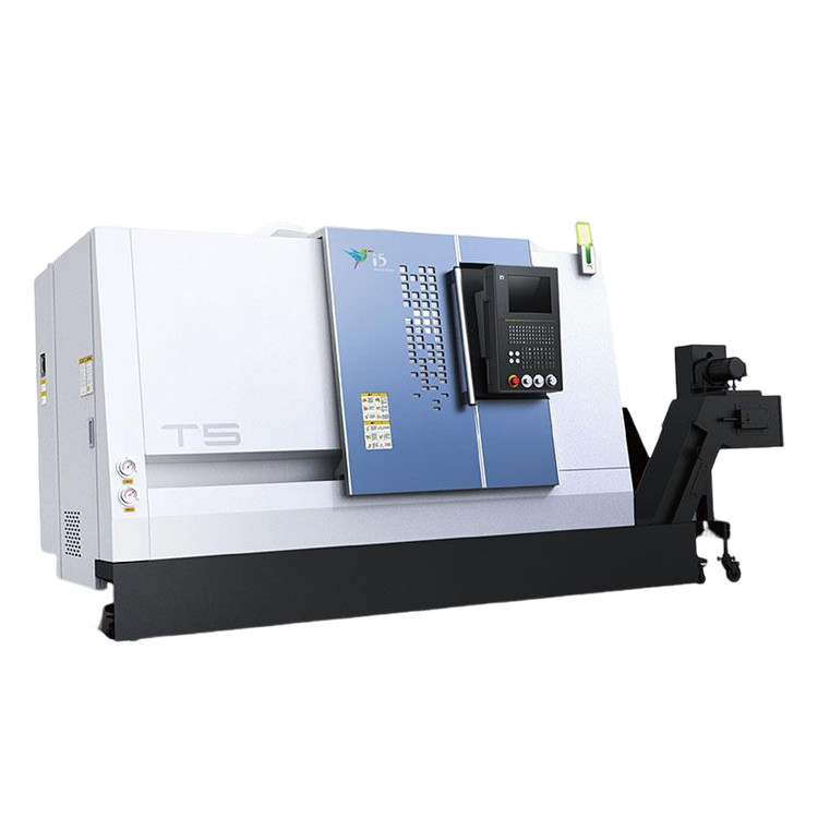 T5.1-500Q Metal Lathe Milling Machine Combo With Fanuc Control CNC Turning Center
