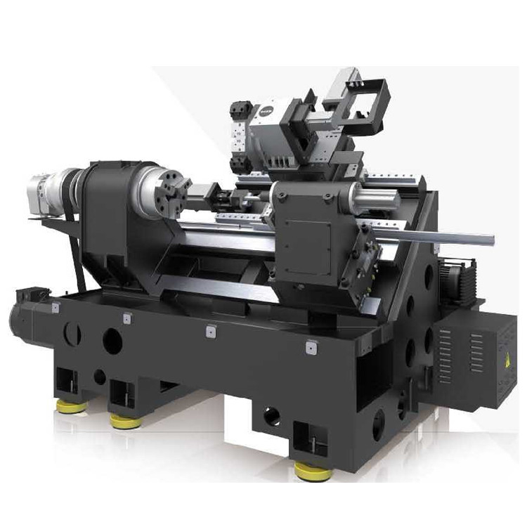 Slant Bed CNC Metal Turning Center HTC63n Heavy Duty Horizontal Lathe Milling Machine