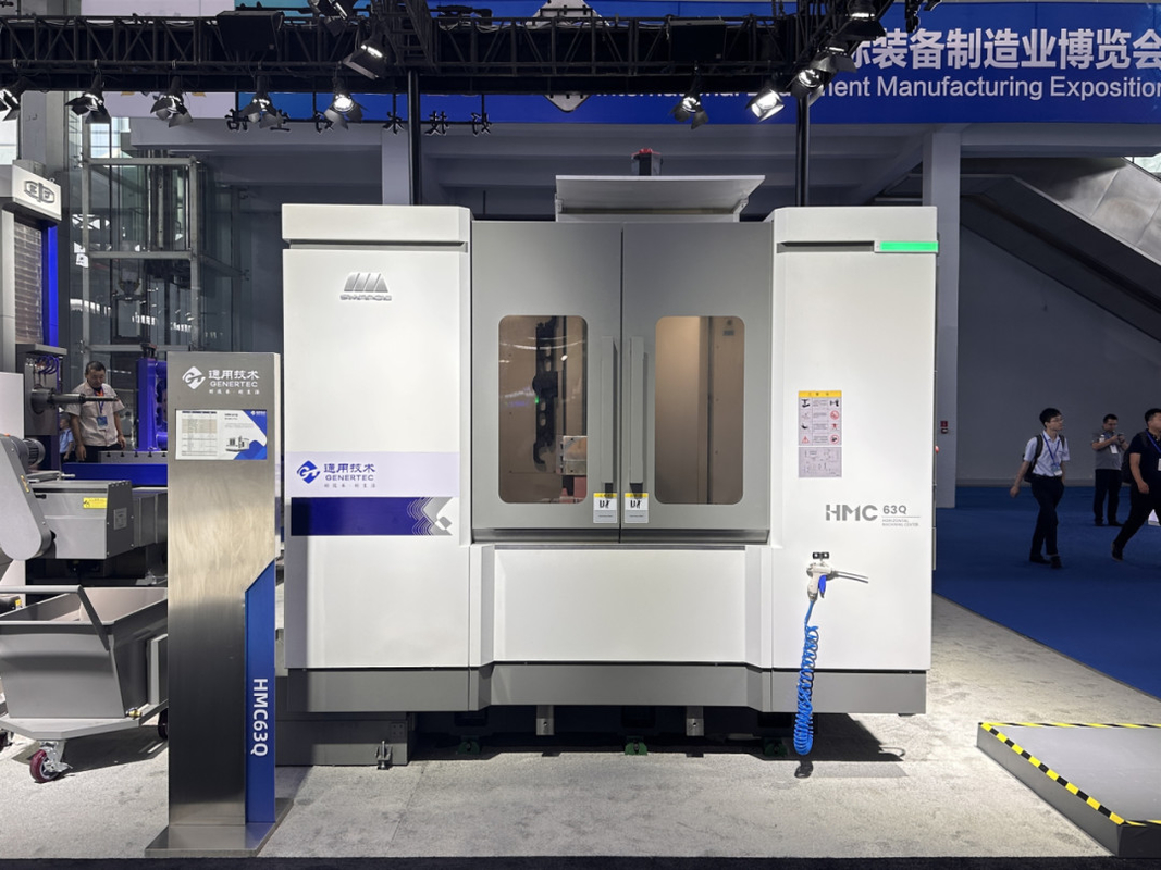 HMC80Q Metal 3 Axis Horizontal Machining Center Milling Drilling Boring Tapping Machine