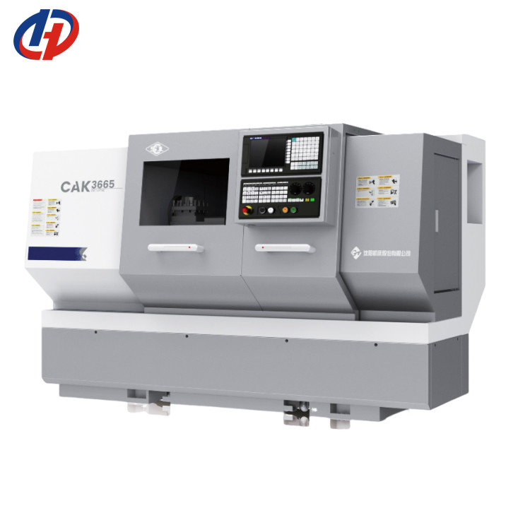 SMTCL Economical Metal CNC Lathe CAK3665 Automatic Torno Flat Bed CNC Lathe Turning Center
