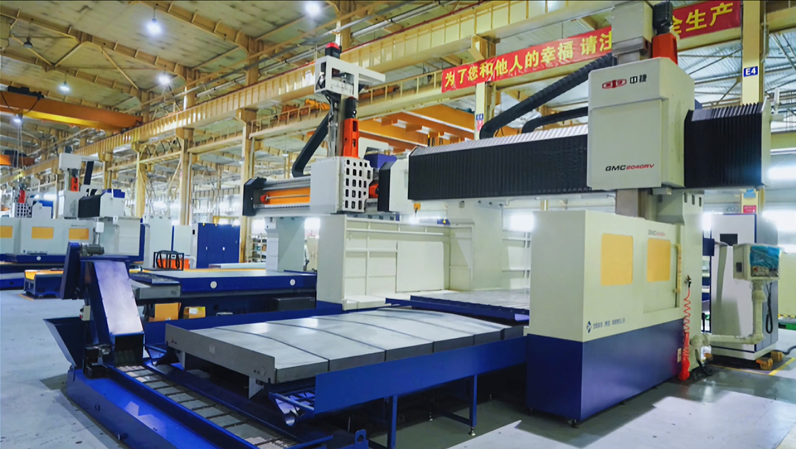 Gantry Machining Center GMC3080 Heavy Duty High Speed Gantry Moving CNC Machine Featuring Fixed Workbench