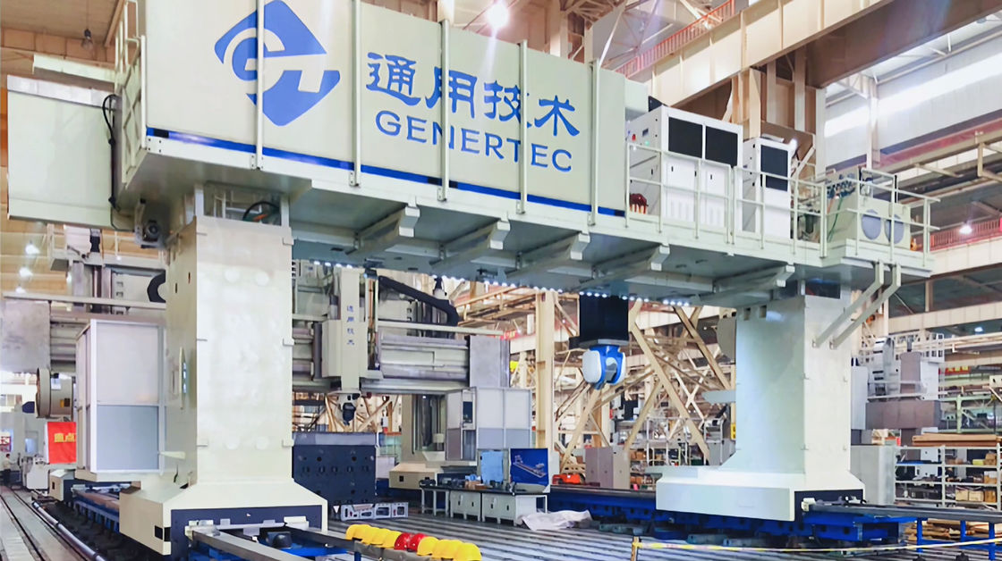 SMTCL Moving-Beam Gantry Machining Center Mechanical Ship Industry 4 Axis Gantry Milling Machine