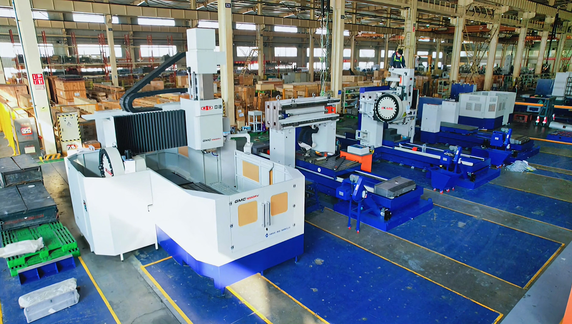 Gantry Machining Center GMC3080 Heavy Duty High Speed Gantry Moving CNC Machine Featuring Fixed Workbench