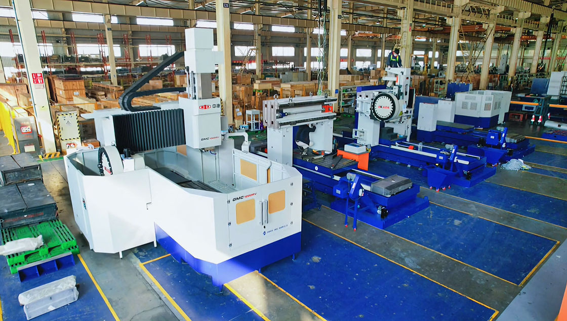 SMTCL Moving-Beam Gantry Machining Center Mechanical Ship Industry 4 Axis Gantry Milling Machine