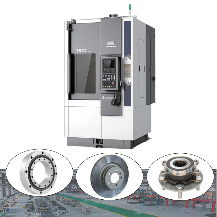 High Cost Performance T6 CNC Machining Lathe Metal Turning Center SMTCL Vertical CNC Lathe
