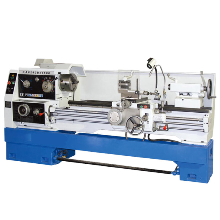 Heavy Duty Gap Bed Turning Manual Lathe CA6180 Hole Trough Spindle 105mm Manual Lathe
