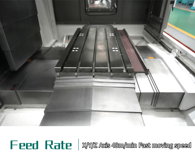 VMC2100B Heavy 3 Axis Vertical Machining Center SMTCL 4 Axis CNC Vertical Milling Machine