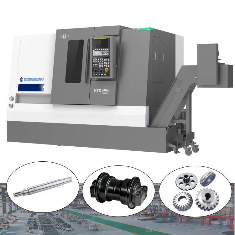 Heavy CNC Turning Machine Fanuc Controller HTC40Sm/1500 SMTCL Turning Center With Y Axis And C Axis