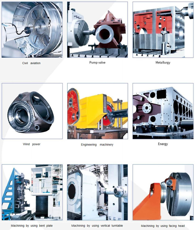 SMTCL Heavy PBC110 SIEMENS System CNC Floor Type Horizontal 5 Axis Milling Boring Machine