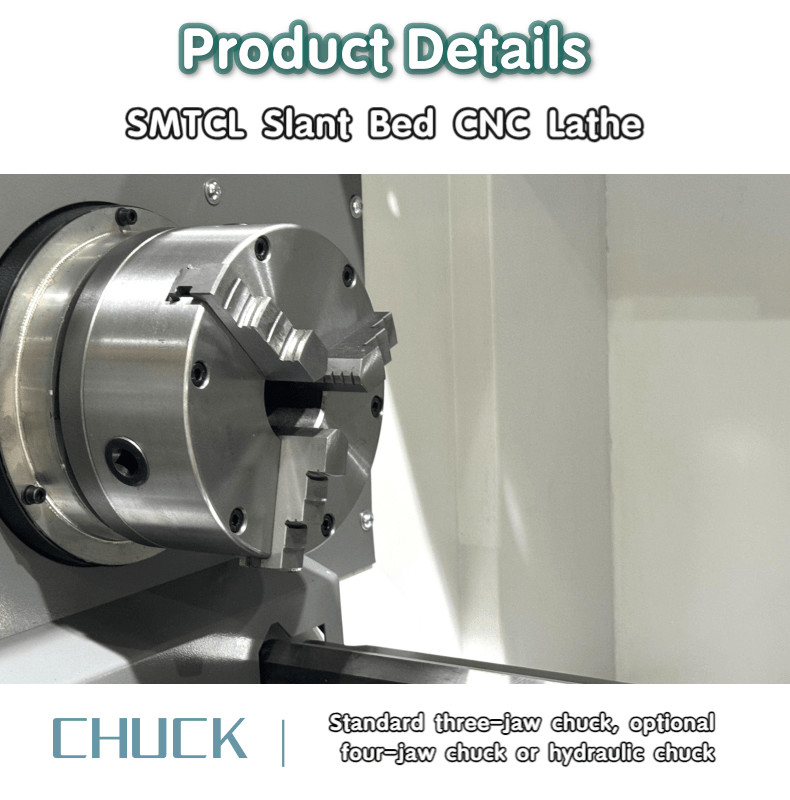 CNC Lathe And Milling Machine HTC4050s High Accuracy 0.003mm Torno CNC Lathe Machine
