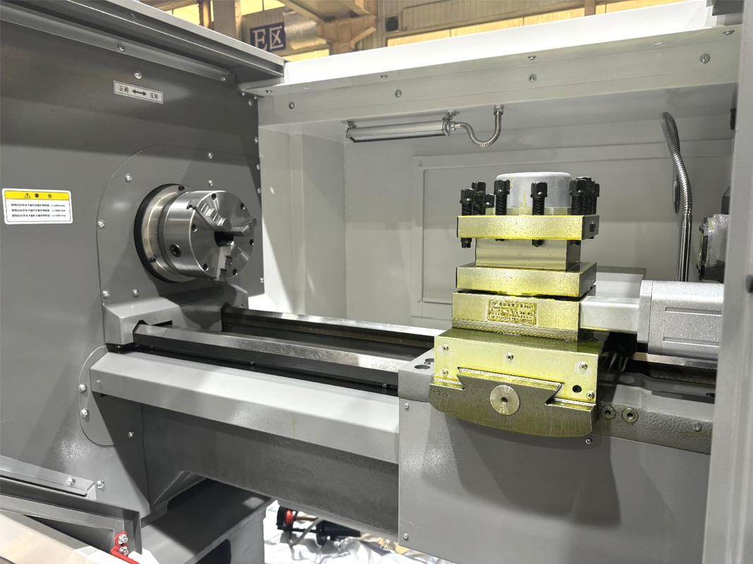 SMTCL Heavy Duty Large Metal CNC Lathe Machine CAK63135 Horizontal Flat Bed CNC Lathe