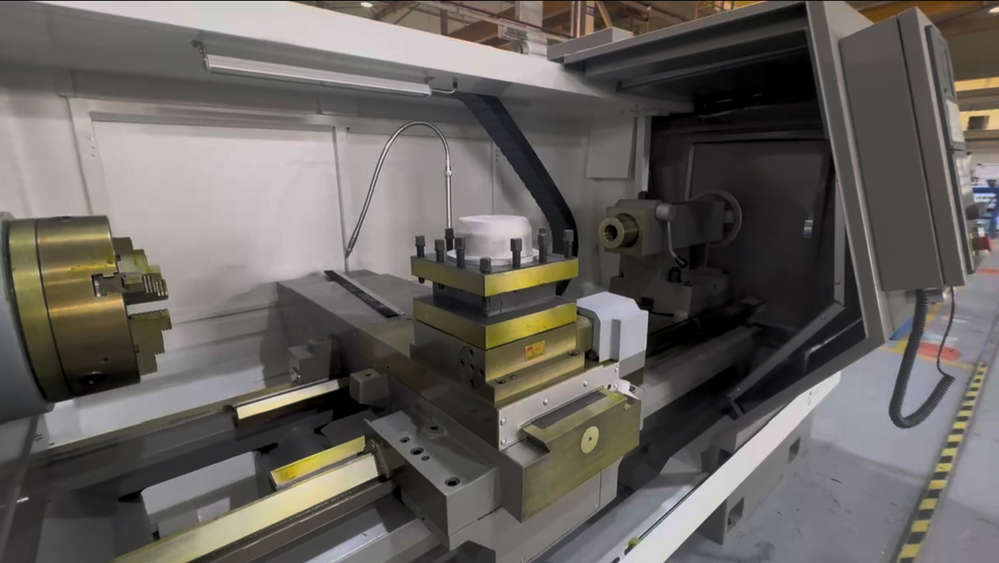 SMTCL Heavy Duty Horizontal Flat Bed CNC Lathe CAK80 Series Large Metal Lathe Machine