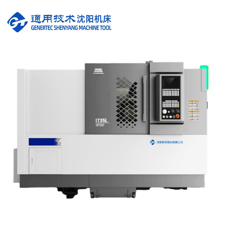 Horizontal CNC Lathe Metal Lathe IT35L CNC Milling Machine SMTCL Slant Bed CNC Lathe