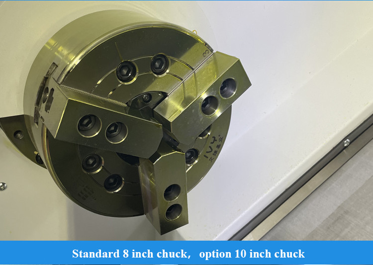Horizontal CNC Lathe IT35L Horizontal 8 Station Servo Turret FANUC Drive SMTCL Slant Bed CNC Lathe