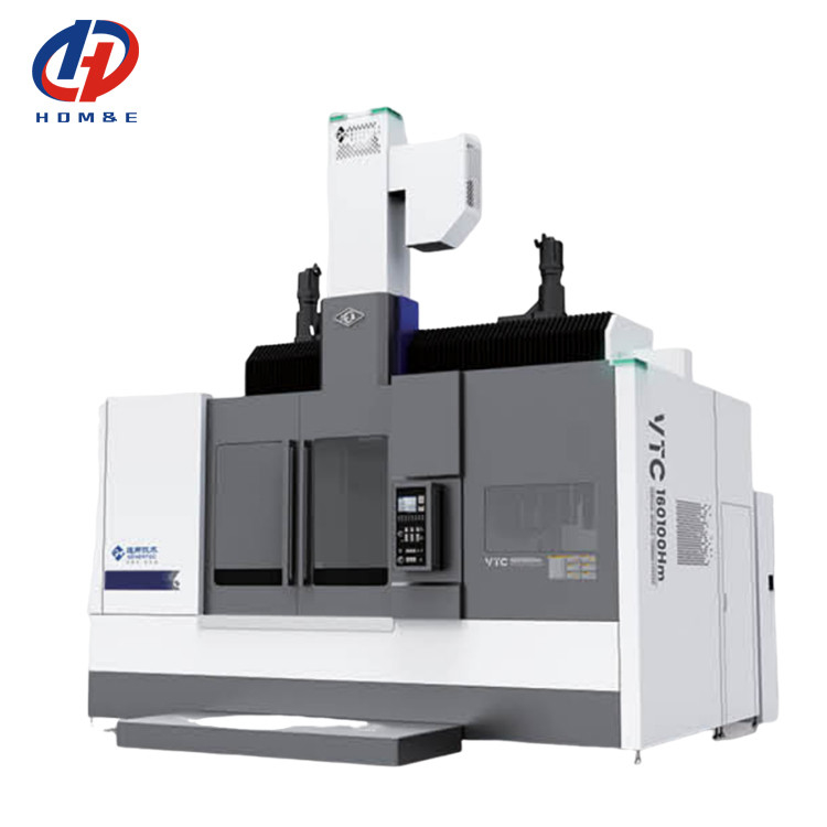 Heavy Duty CNC Vertical Lathe VTC125100Q/H High Rigid Hard Rail SMTCL CNC Vertical Turning Lathe