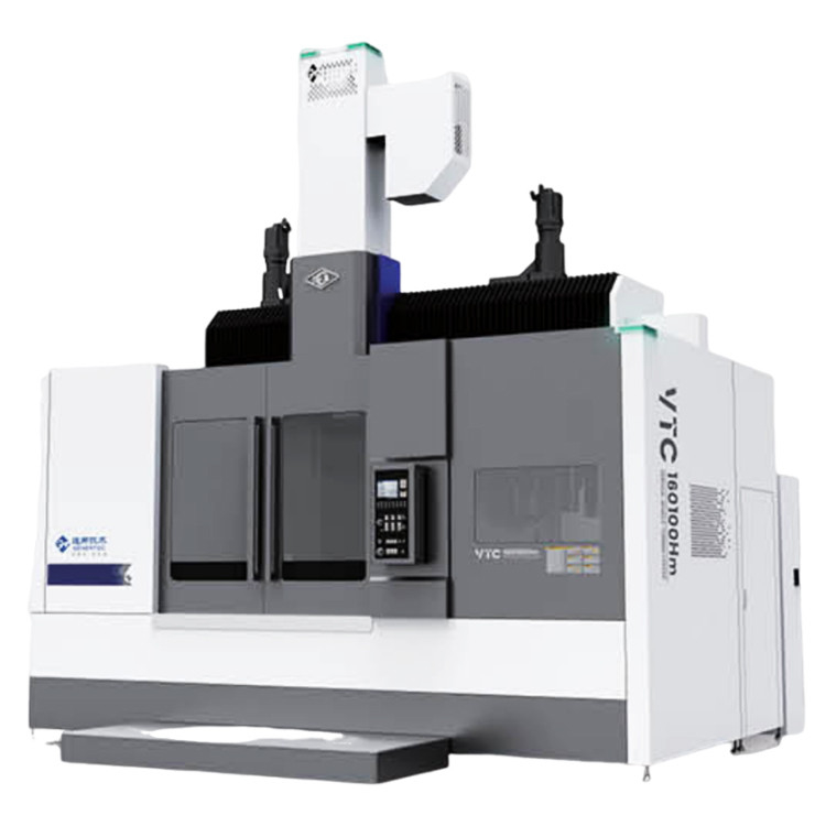 Heavy CNC Vertical Lathe VTC200140H Max.Swing Diameter 2500mm CNC Vertical Lathe Milling Combo