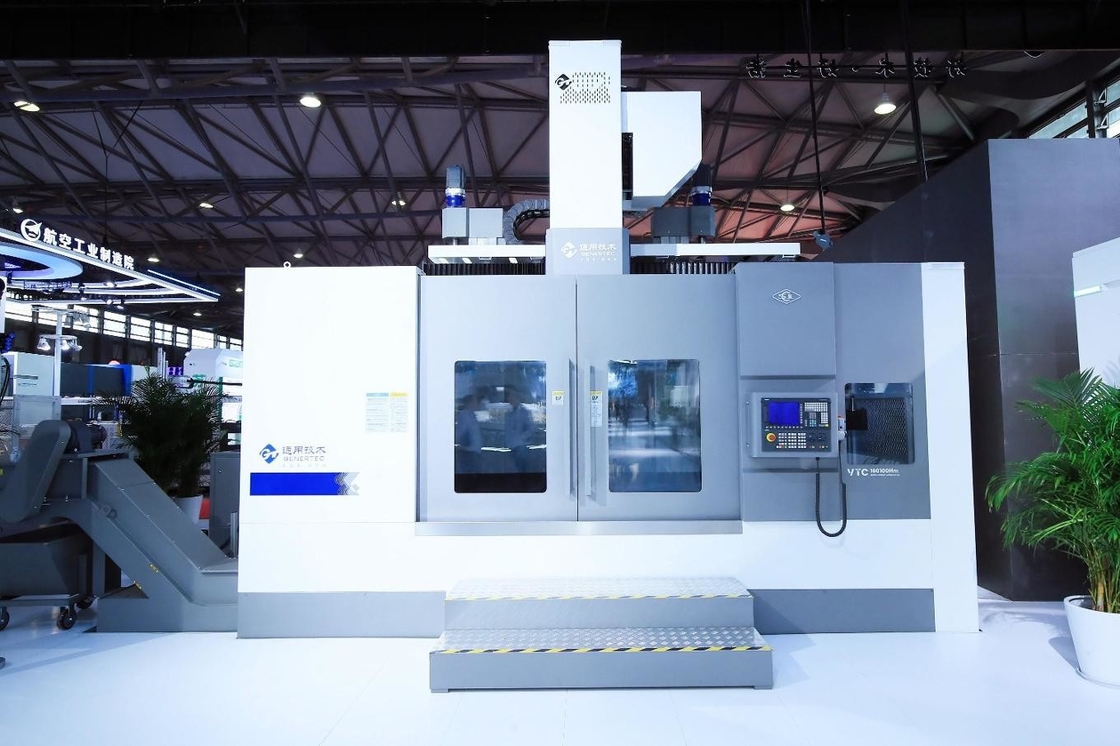 Heavy CNC Vertical Lathe VTC200140H Max.Swing Diameter 2500mm CNC Vertical Lathe Milling Combo