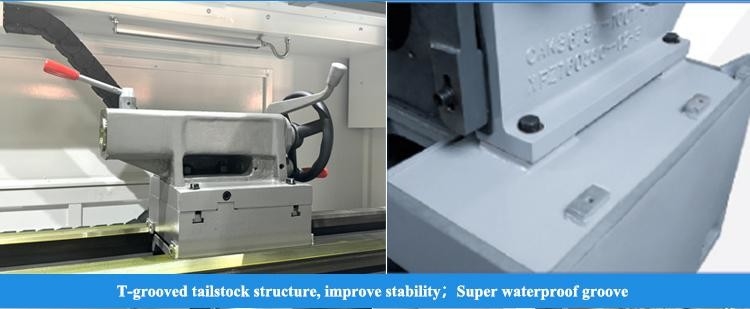 Economical CNC Lathe Flat Bed CNC Lathe Machine CAK4085 CNC Lathe Turning Machining Metal Lathe