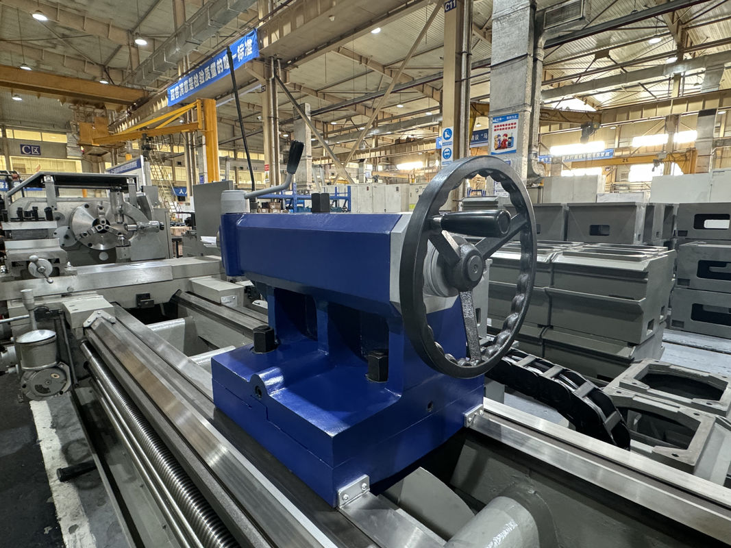 SMTCL Universal Lathe CW6180B High Rigidity 600mm Bed Width Heavy Duty Engine Lathe Turning Machine