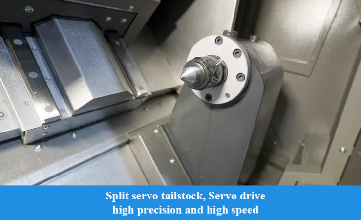 SMTCL Multi-purpose CNC Lathe T5.2-500Q Fanuc System Metal Processing 3 Axis Slant Bed CNC Lathe