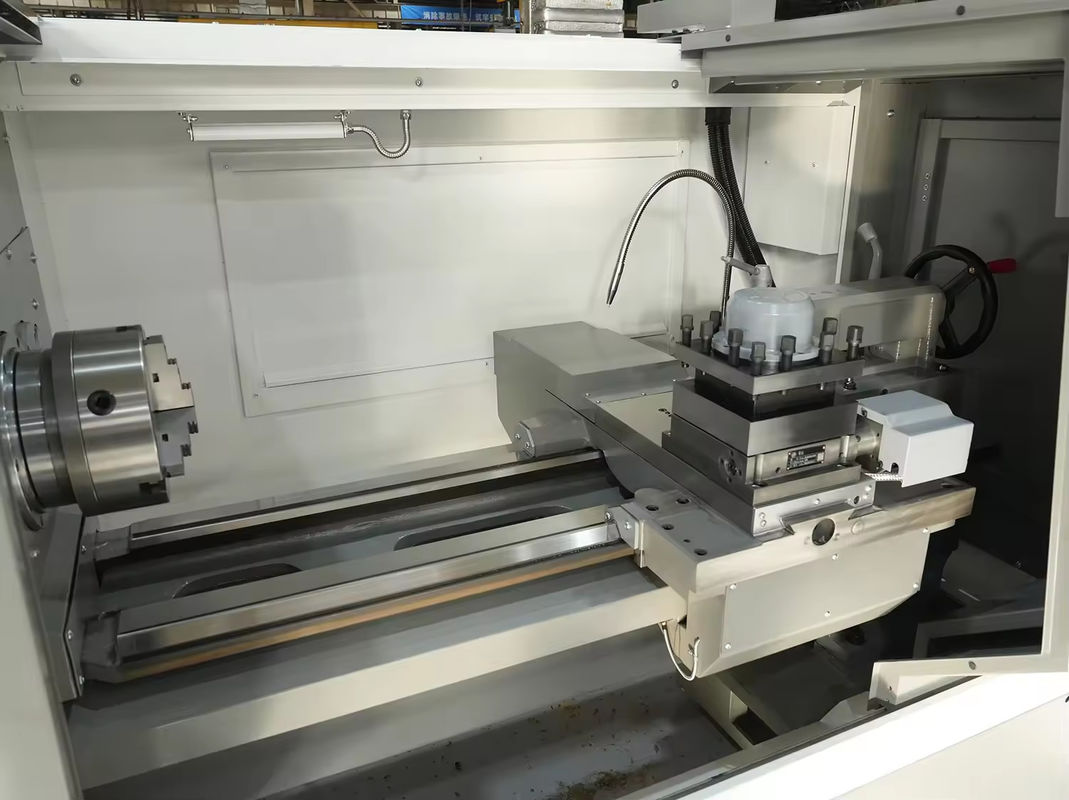 SMTCL CNC Lathe CAK63285 Flat bed CNC Lathe Machine 4 stations turret with Servo Motor