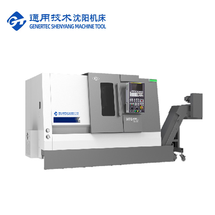 CNC Turning Center HTC40Hm Long-span Sleeve Spindle BMT55 Servo Power Turret CNC Turning Center With Y Axis