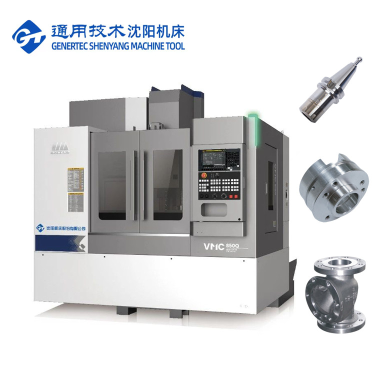 CNC VMC Vertical Machining Center VMC850Q 4th Axis Cnc Rotary Table CNC Metal Vertical Milling Machine