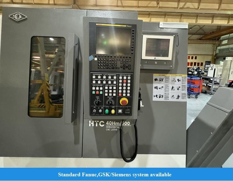 SMTCL BMT55 CNC Turning Center HTC40Hm 12 Positions Power Turret CNC Lathe Mill Combo With Y Axis