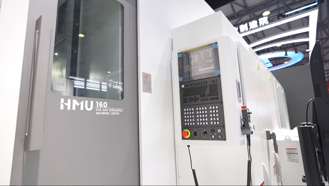 SMTCL 5 Axis Horizontal Machining Center HMU160 X/Y/Z Rapid Traverse 100m/min High Speed Machining Center