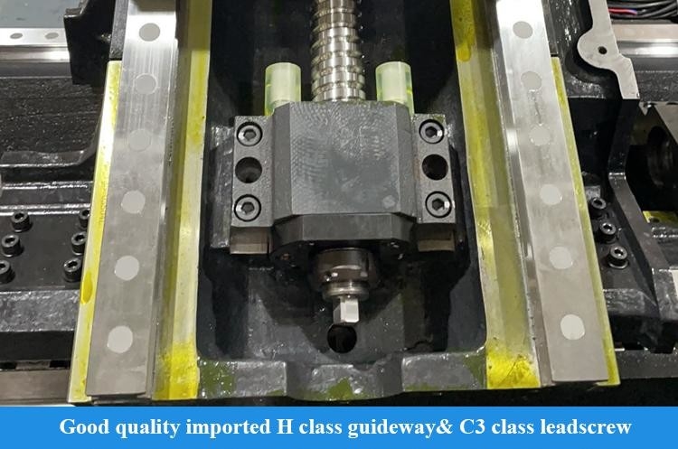 Precision CNC Lathe Large Span Spindle HTC40Q BMT55 Power Turret Slant Bed CNC Lathe With Y Axis