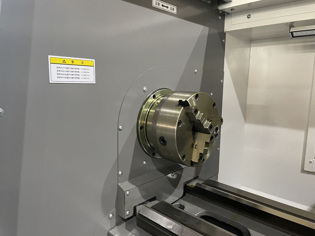SMTCL Heavy CNC Lathe Machine Combo Big Spindle Bore CAK60135 Horizontal Flat Bed CNC Lathe