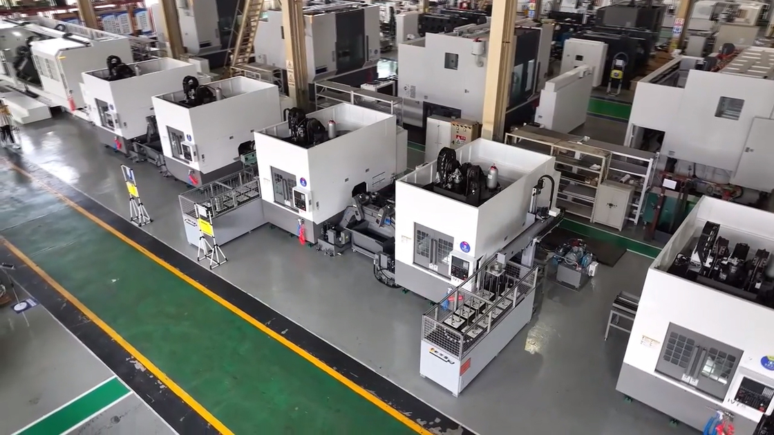 Inverted Vertical Lathe IVT35 Automatic Workpiece Grasping Automated Production Line CNC Lathe