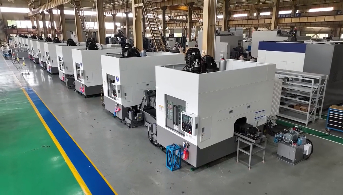 Inverted Vertical Lathe IVT35 Automatic Workpiece Grasping Automated Production Line CNC Lathe