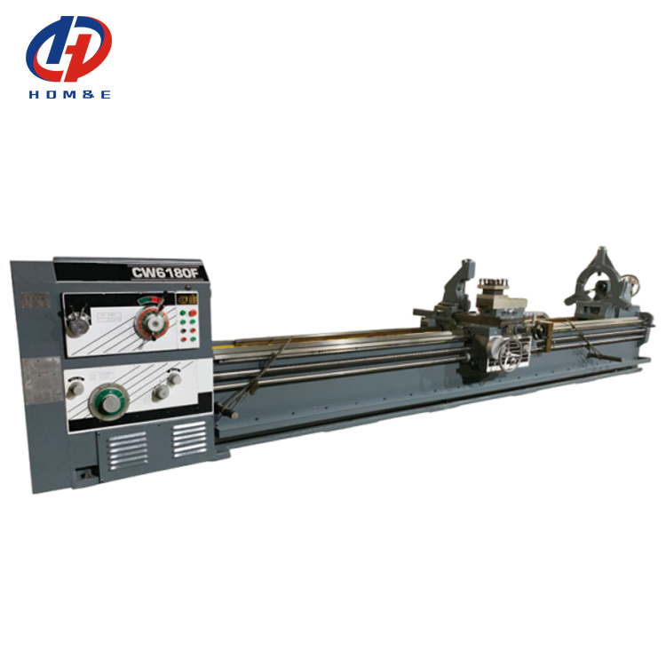 CW6180F Heavy Horizontal Ordinary Lathe High-rigidity Guide Rail Width 600mm Floor Manual Lathe