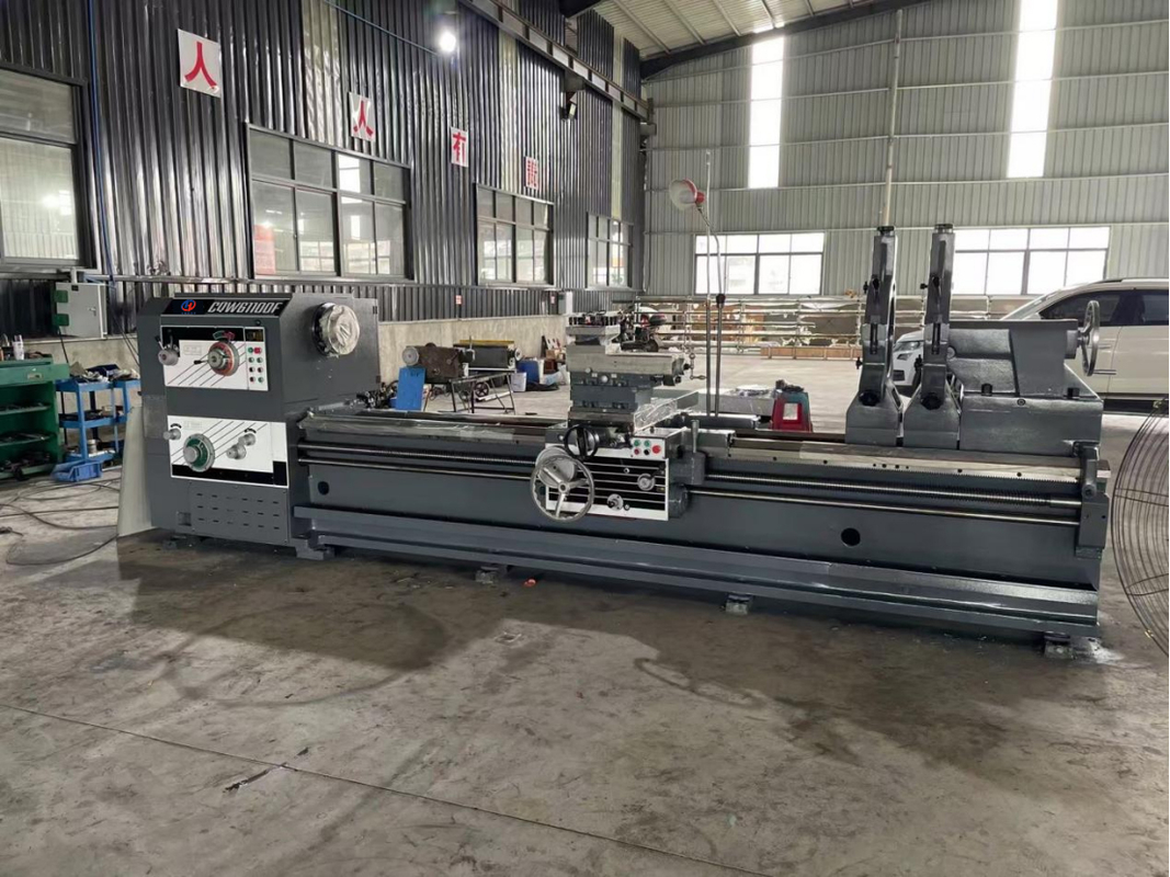 CW6180F Heavy Horizontal Ordinary Lathe High-rigidity Guide Rail Width 600mm Floor Manual Lathe
