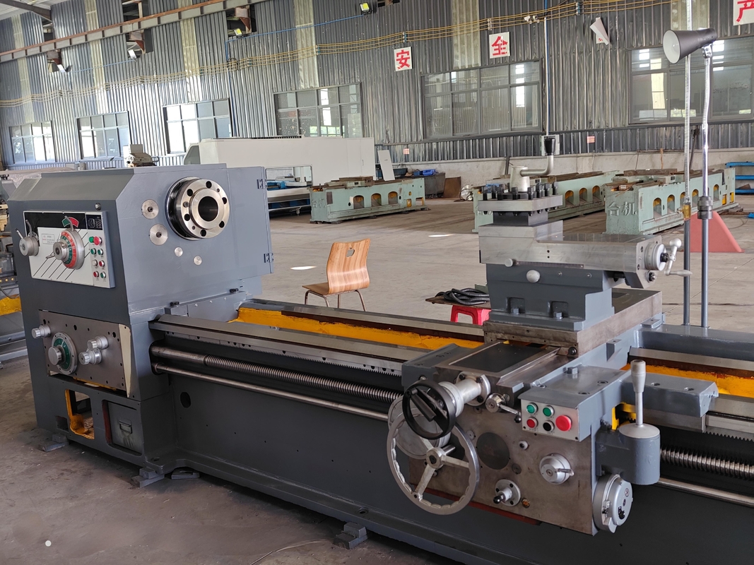Heavy Duty Lathe for Large Metal Parts CQW61100F Large Swing Powerful Cutting Heavy Duty Lathe