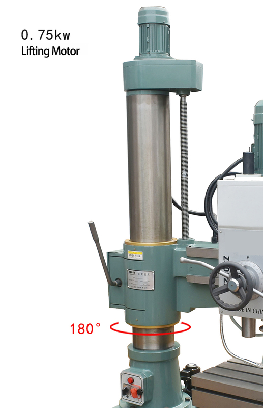 Radial Drilling Machine Z3032 Drilling Diameter 32mm Automatic Radial Drilling Machine for Metalworking