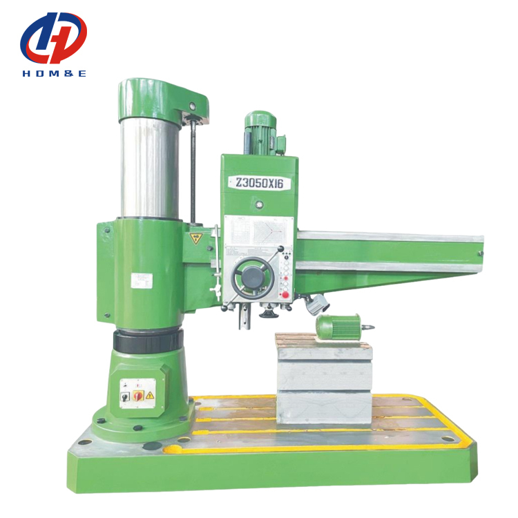 Radial Drilling Machine Z3050 Manual Feed Hydraulic Speed Change 50mm Drilling Diameter Radial Drill