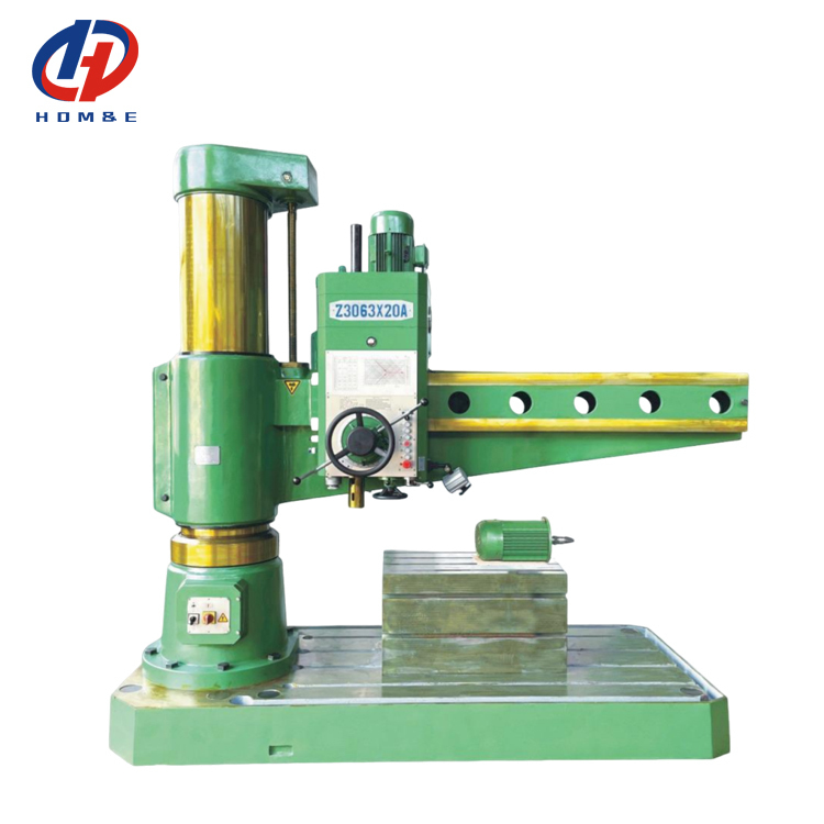 Radial Drilling Machine Z3063 Manual Feed Hydraulic Speed Change 50mm Drilling Diameter Radial Drill