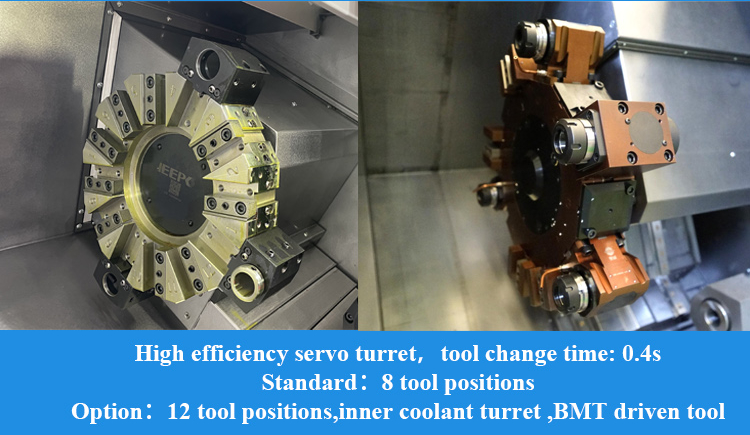 Factory Direct Sales IT35 Small CNC Slant Bed Lathe Metal Lathe And Milling Machine SMTCL CNC Lathe