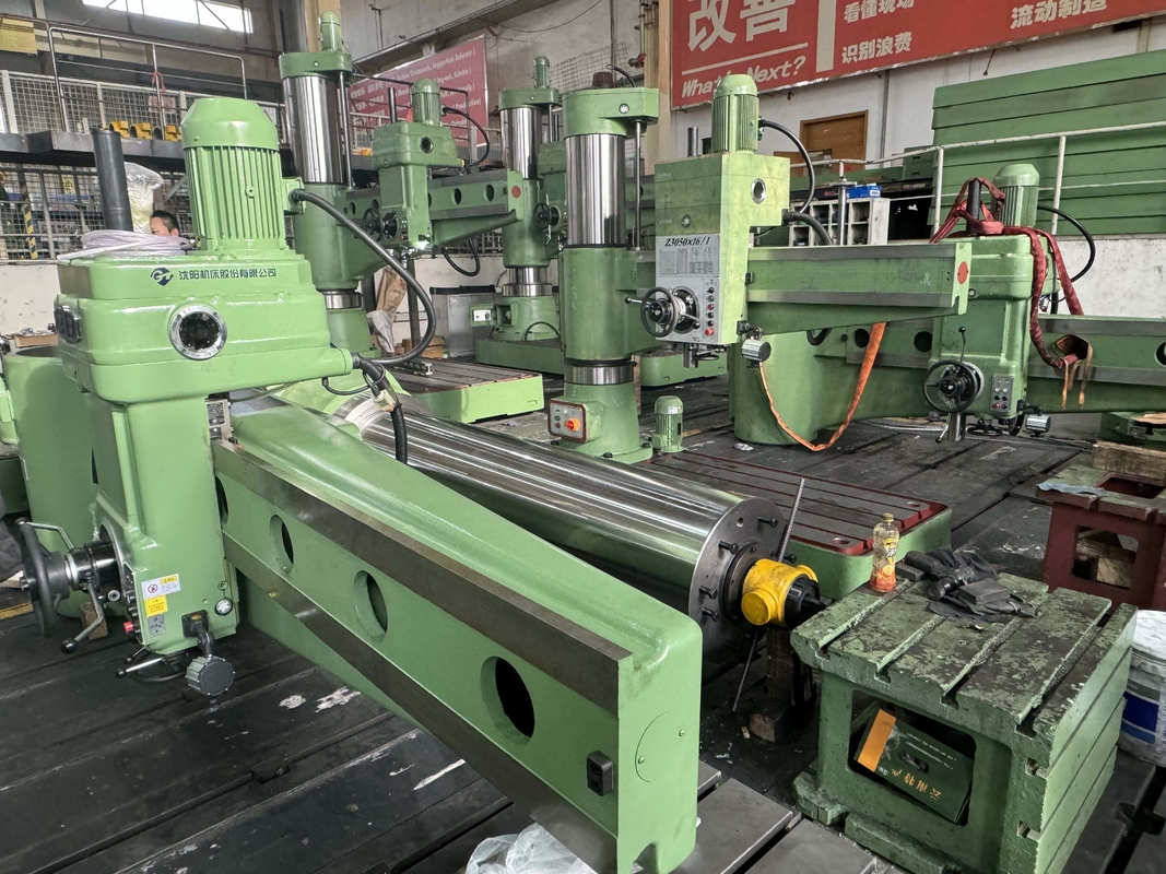Heavy Duty Radial Drill 100mm Max Drilling 360° Rotation Z30100 Radial Arm Drill Press for Metalworking