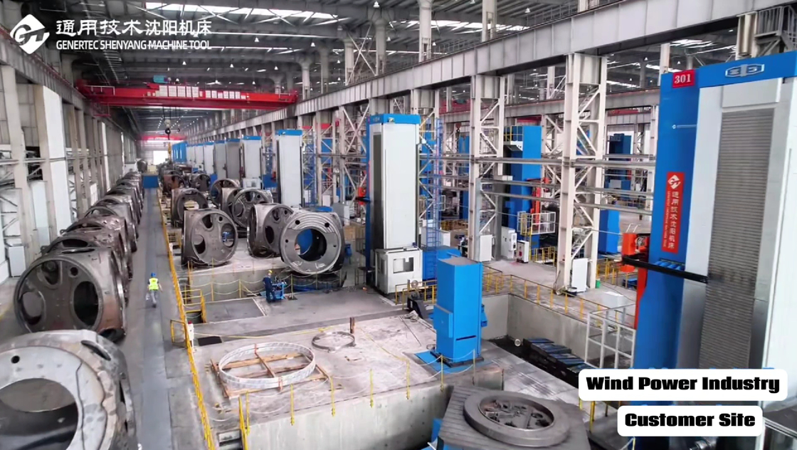 SMTCL E-Force High Efficiency with Large Spindle Power and Large Torque CNC Floor Milling and Boring Machine